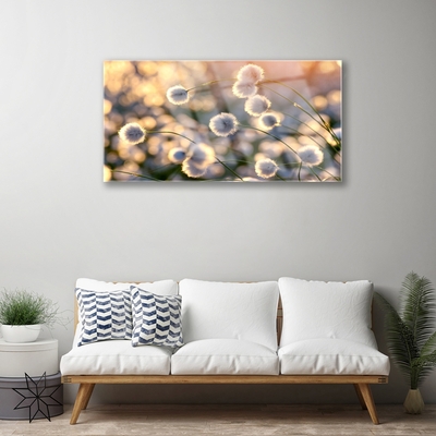 Glasbild aus Plexiglas® Blumen Pflanzen