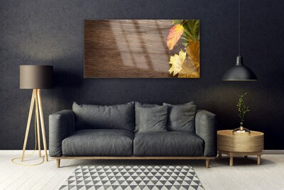Glasbild aus Plexiglas® Blätter Pflanzen