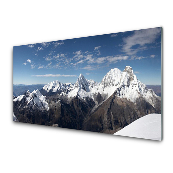 Glasbild aus Plexiglas® Gebirge Landschaft