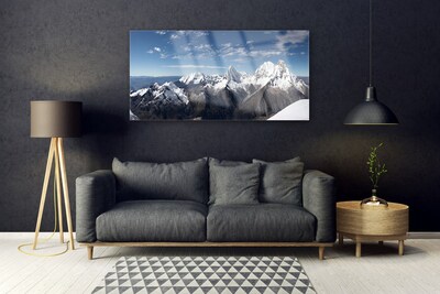 Glasbild aus Plexiglas® Gebirge Landschaft