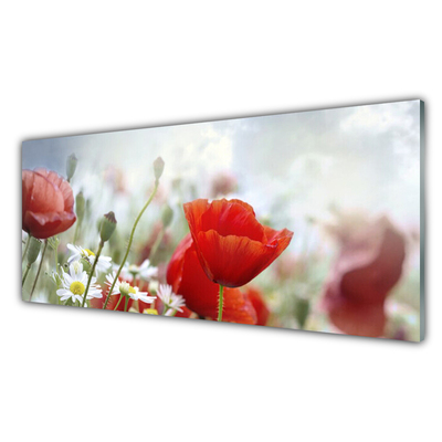 Glasbild aus Plexiglas® Blumen Pflanzen