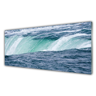 Glasbild aus Plexiglas® Wasserfall Natur