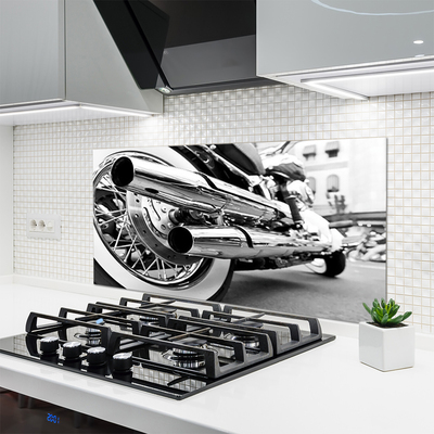 Küchenrückwand Spritzschutz Motorrad Kunst