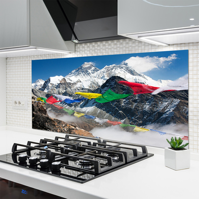 Küchenrückwand Spritzschutz Gebirge Landschaft