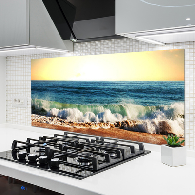 Küchenrückwand Spritzschutz Meer Strand Landschaft