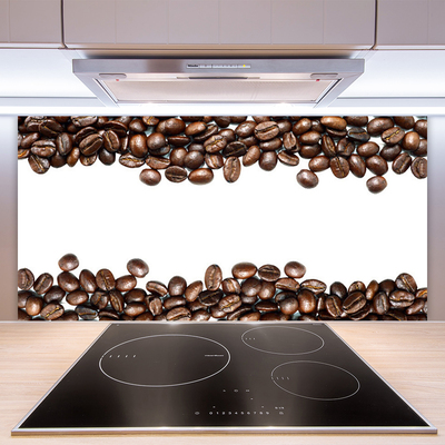 Küchenrückwand Spritzschutz Kaffeebohnen Küche