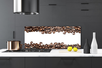Küchenrückwand Spritzschutz Kaffeebohnen Küche