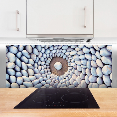 Küchenrückwand Spritzschutz Steine Kunst