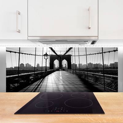 Küchenrückwand Spritzschutz Brücke Architektur
