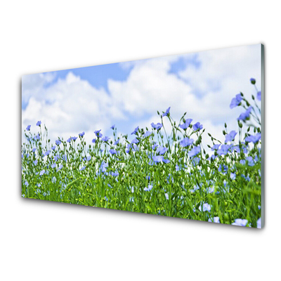 Küchenrückwand Spritzschutz Blumen Natur