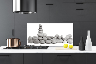 Küchenrückwand Spritzschutz Steine Kunst