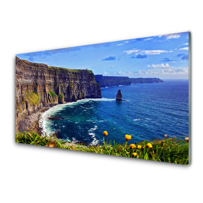 Küchenrückwand Spritzschutz Meerbusen Landschaft