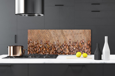 Küchenrückwand Spritzschutz Kaffeebohnen Küche