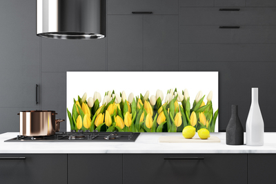 Küchenrückwand Spritzschutz Tulpen Pflanzen