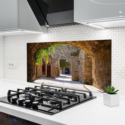 Küchenrückwand Fliesenspiegel Tunnel Architektur