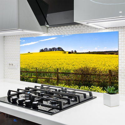 Küchenrückwand Fliesenspiegel Acker Landschaft