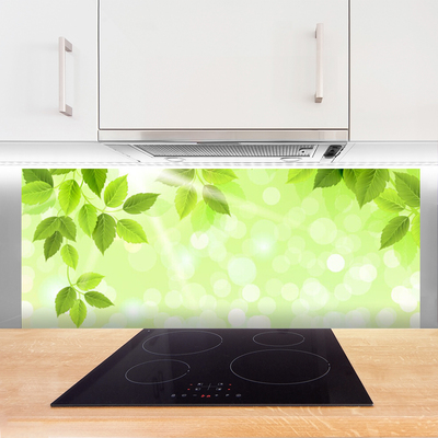 Küchenrückwand Fliesenspiegel Blätter Pflanzen