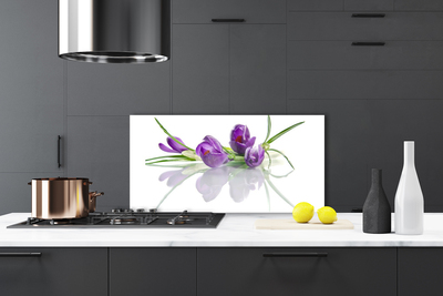 Küchenrückwand Fliesenspiegel Blumen Pflanzen