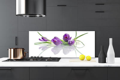 Küchenrückwand Fliesenspiegel Blumen Pflanzen