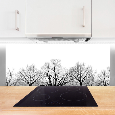 Küchenrückwand Fliesenspiegel Bäume Natur