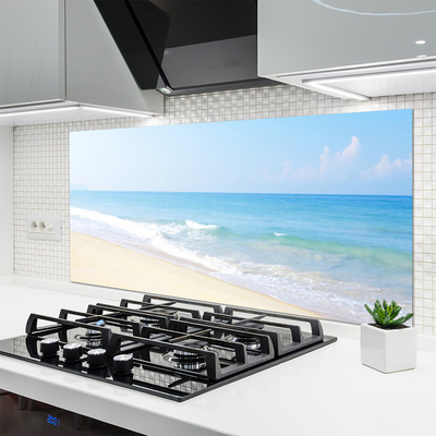 Küchenrückwand Fliesenspiegel Strand Meer Landschaft