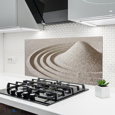 Küchenrückwand Fliesenspiegel Sand Kunst