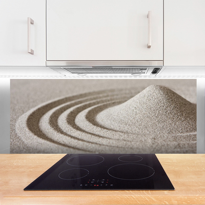 Küchenrückwand Fliesenspiegel Sand Kunst