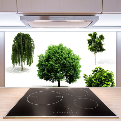 Küchenrückwand Fliesenspiegel Bäume Natur