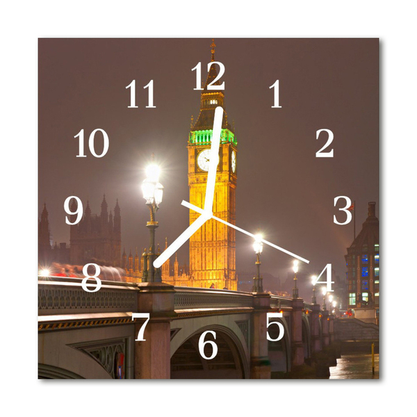 Glasuhr Küchenuhr Big Ben