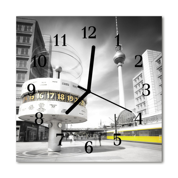 Glasuhr Küchenuhr Berlin