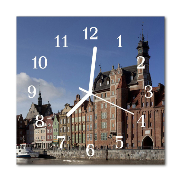 Glasuhr Küchenuhr Danzig