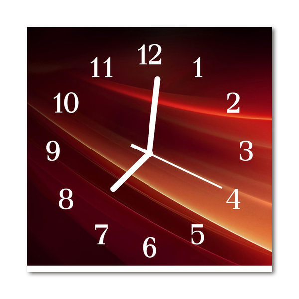 Glasuhr Küchenuhr Abstraktes