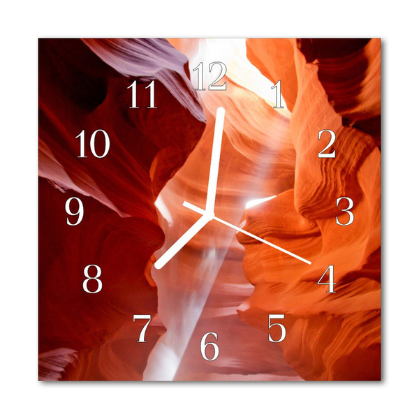Glasuhr Küchenuhr Höhle