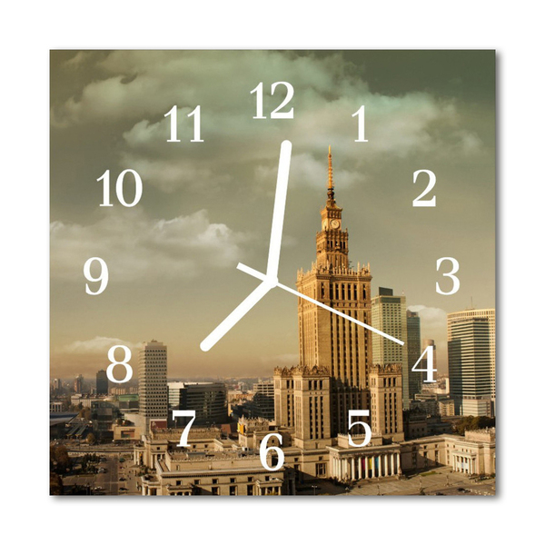Glasuhr Küchenuhr Warschau