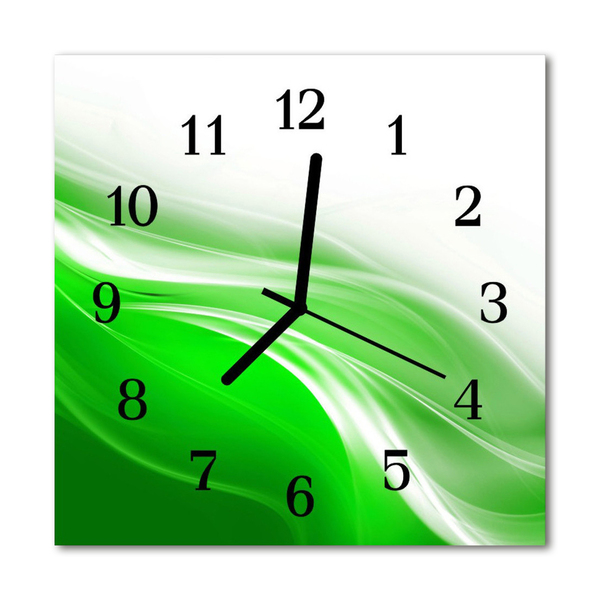 Glasuhr Küchenuhr Abstraktes