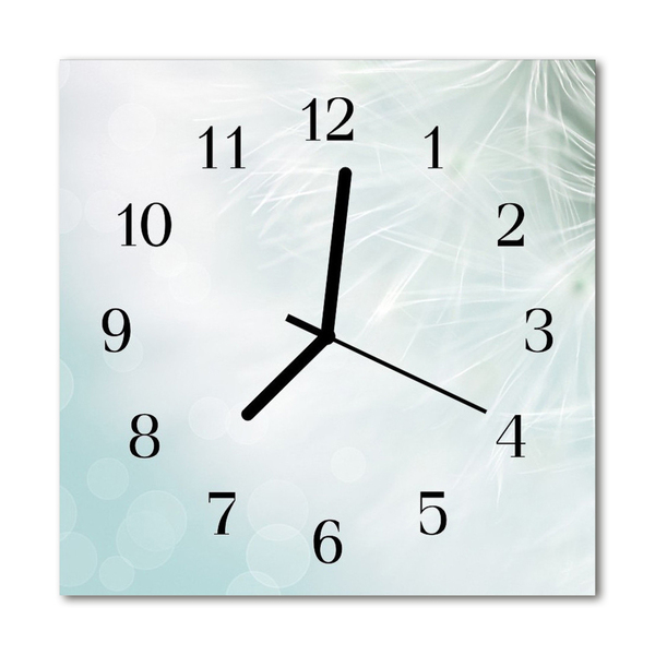 Glasuhr Küchenuhr Abstrakt