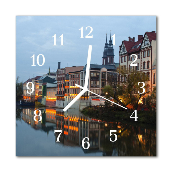 Glasuhr Küchenuhr Altstadt