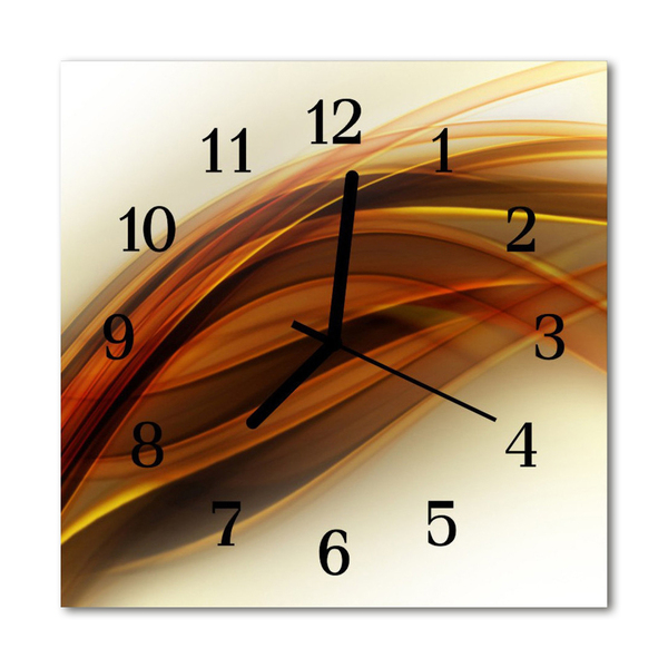 Glasuhr Küchenuhr Abstraktes