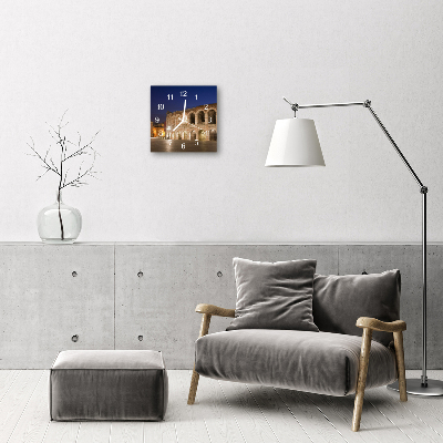 Glasuhr Küchenuhr Nacht Licht