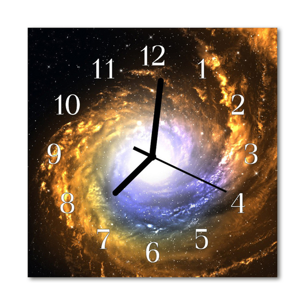 Glasuhr Küchenuhr Kosmos