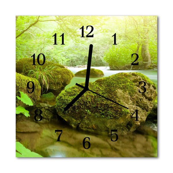 Glasuhr Küchenuhr Natur