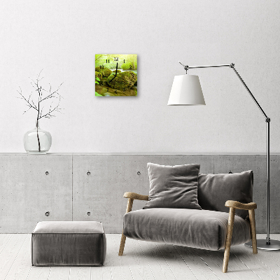 Glasuhr Küchenuhr Natur