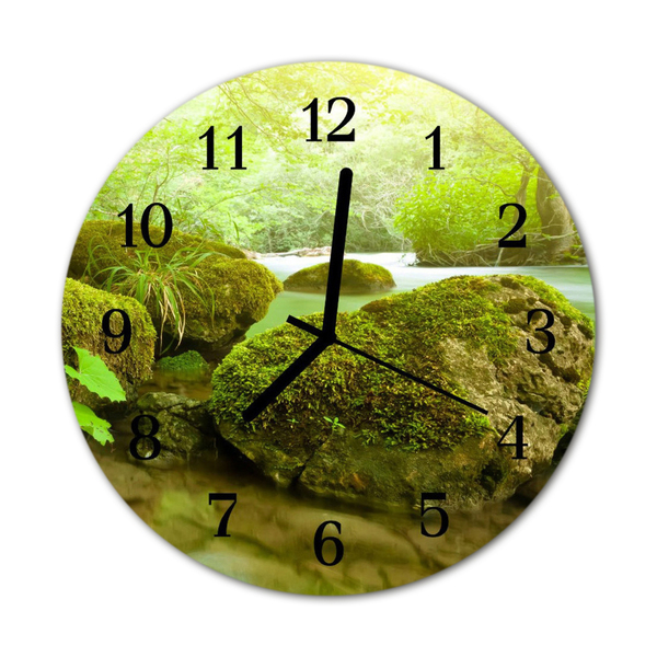 Glasuhr Küchenuhr Natur