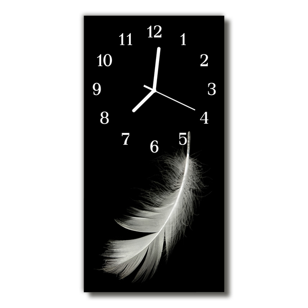 Glasuhr Wanduhr Feder