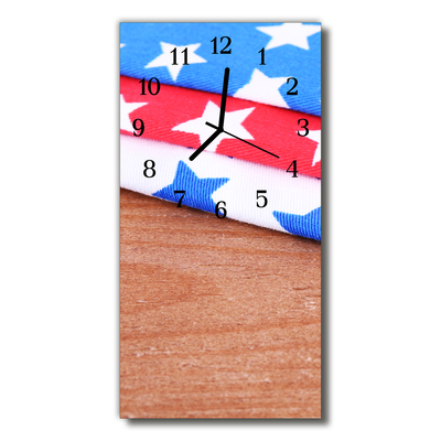 Glasuhr Küchenuhr Tisch Tücher