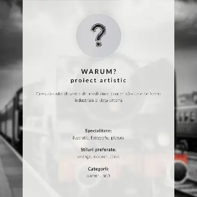 Poster mit einer klassischen schwarz-weißen Dampflokomotive