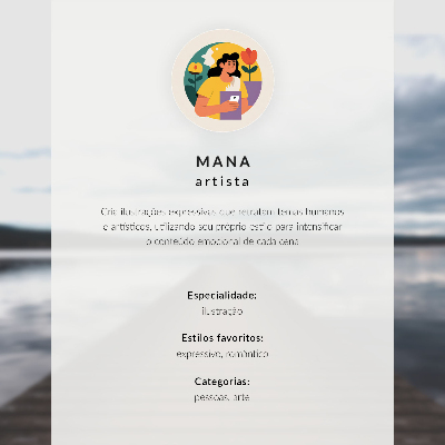 Wandposter Eine Windmühle, umgeben von Natur und Vögeln