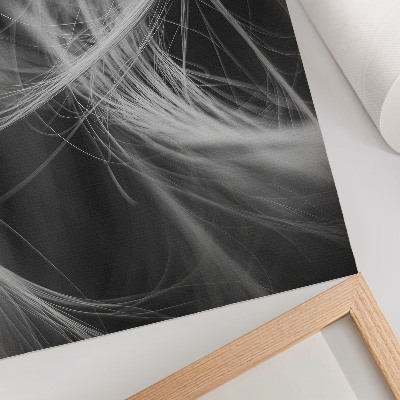 Kunstdruck leinwand Zarte Linien, abstrakter moderner Stil