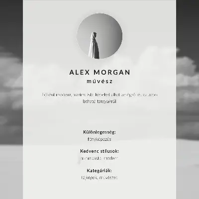 Wandposter schwarz-weiße Komposition mit Wolken und Wüste