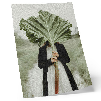 Poster Das Geheimnis der Natur: Blatt und Figur